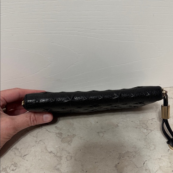 Jimmy Choo Black Star-Embossed Women's Wallet with COA - Picture 3 of 10